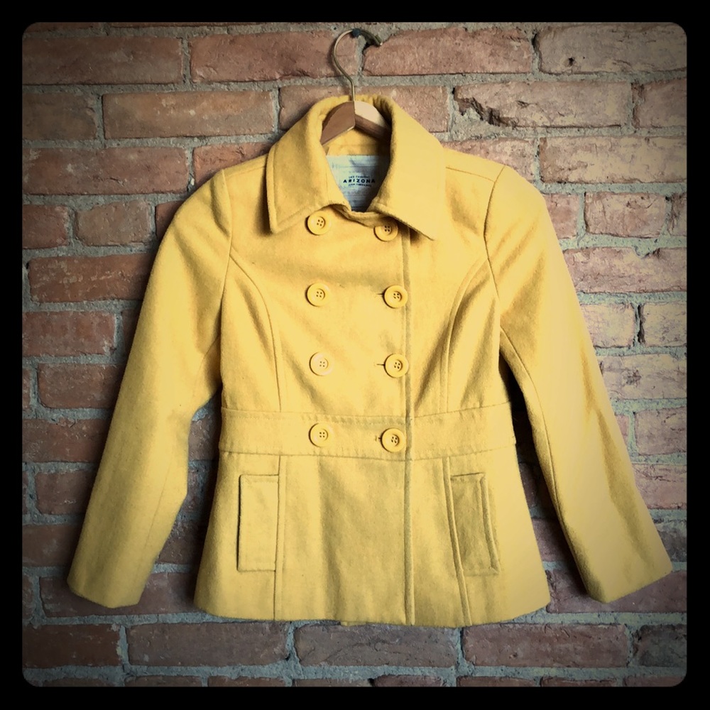 Arizona Peacoat mustard yellow